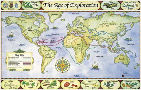 航海时代世界地图